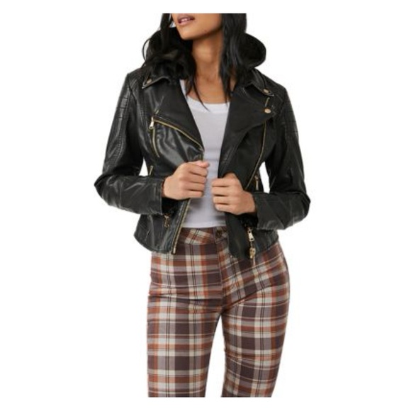 Free People Jackets & Blazers - Free People Vegan leather jacket